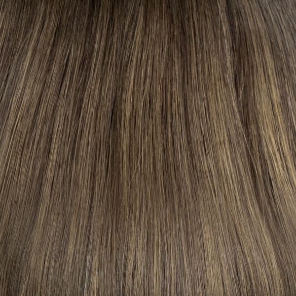 Iced Chestnut - K-Tip Hair Extension